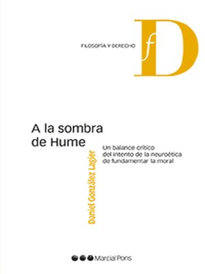 cover image of A la sombra de Hume